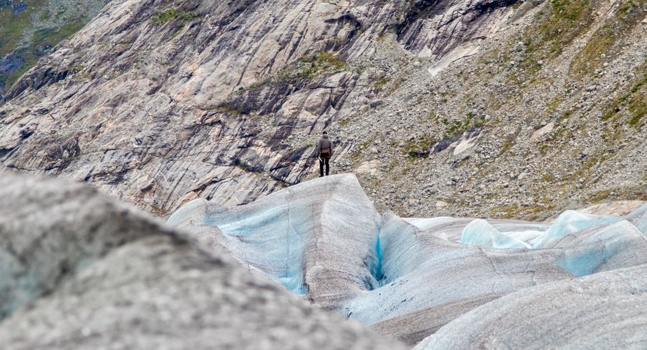 Jostedalsbreen optionele wandeling gletsjer